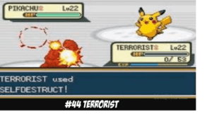 Terrorist Rock Type Pokemon Funny name
