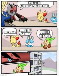 Earthquake pokemon attac