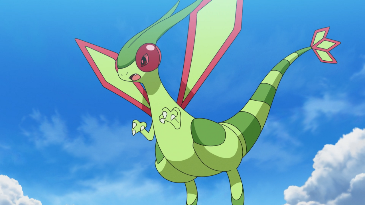 Flygon in the anime