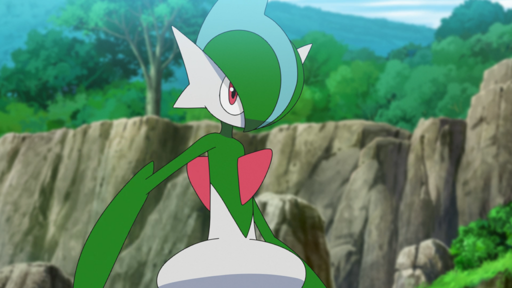 Gallade in the anime