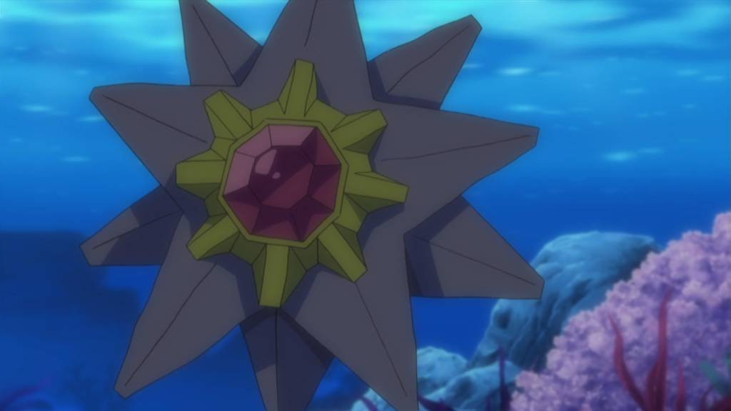 Starmie in the anime